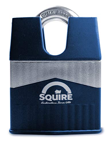 SQUIRE Warrior 65CS Hochsicheres Vorhangschloß, blau, einheitsgröße von Squire