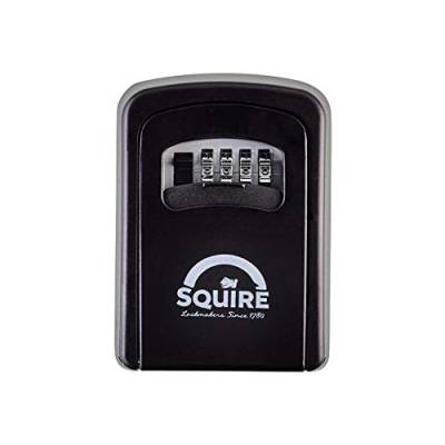 Squire Key Safe Box -4-Rad-Kombinationsschloss - Wand-Schlüsseltresor - wetterfestes Gehäuse aus Aluminiumdruckguss - große Speicherkapazität - Schlüsselbox für den Außen- und Innenbereich(Key Keep 1) von Squire