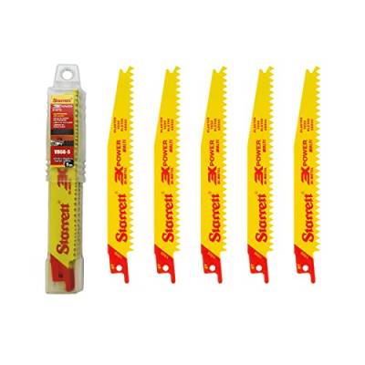 Starrett Mehrzweck-Säbelsägeblätter 150 mm (6 Zoll) - 5er-Pack von Starrett