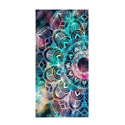 Stillshine. Große Strandtücher Badetuch Trocknend Wasseraufnahme Extra Microfiber XL XXL,Traumfänger Mandala Böhmen Motiv Handtuch Kinder Mädchen Damen Yoga Surfer Kuscheldecke (150x200cm,Bunt) von Stillshine.