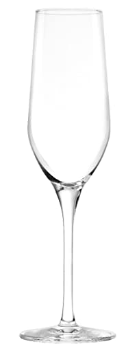 Stölzle Lausitz Sektglas Ultra/Sektgläser Set 6-teilig/Hochwertige Sektgläser aus Kristallglas/Aperitif Gläser/Prosecco Gläser/Champagner Gläser/Sektflöten Glas von Stölzle Lausitz