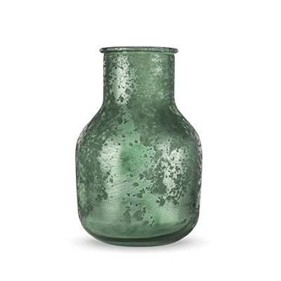 THE WAY UP UPCYCLED Home Vase Pietro 30,5cm Höhe | Ich bestehe zu 100% aus recyceltem Glas und ich wurde mit organischer Farbe besprüht | Stilvoll einrichten und Ressourcen schonen von THE WAY UP