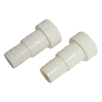 Trutzholm 2x Adapter für Schwimmbadpumpe PVC-U 50 Schlauchtülle zum Kleben ABS 38/32 x 50 mm passend zu 800W Pumpe von TRUTZHOLM