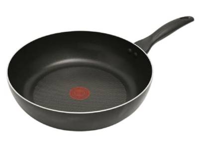 Tefal B30311 Cook&Clean Wok 28cm hoher Rand, Teflon Antihaftbeschichtet, Wokpfanne Hochrand tief Pfanne Bratpfanne von Tefal