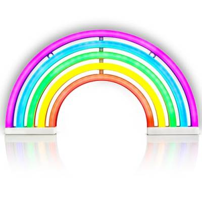 The Glowhouse UK - Premium-Neonleuchte - Regenbogen-Form - LED-Wandlampe für Kinderzimmer oder Schlafzimmer von The Glowhouse