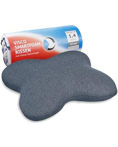 Nackenkissen ACAMAR QuickDry, Orthopädisches Seitenschläfer-Kissen, Visco-Kopfkissen aus Memory-Foam, Schnelltrocknender & thermoregulierender Bezug, HWS Nackenstützkissen & Anti Schnarch-Kissen von Third of Life