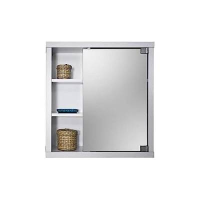 Topkit Gala Badschrank mit Spiegeltür 8910, Glas, weiß, 606018 von Topkit