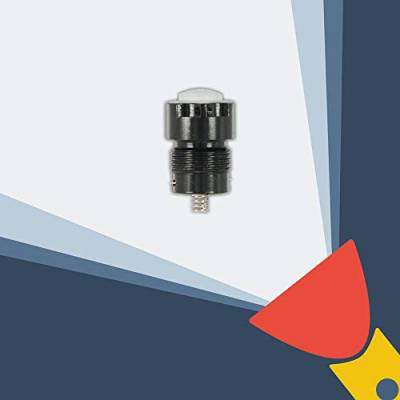 Mini MagLite/Solitaire AAA Taschenlampe/Taschenlampe Druckknopf (klickbar) End/Endkappenschalter (mit Schlüsselband) von TorchUpgrades