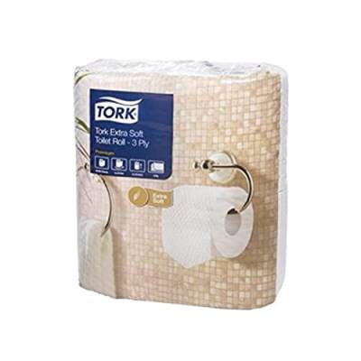 Tork DB467 Toilettenpapierrolle, extra weich, 3-lagig, 40 Stück von Tork