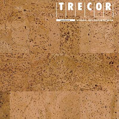 TRECOR Korkboden "Merida" mit Klicksystem, Keramiklack Oberfläche in 24 Farben (Natur) von Trecor