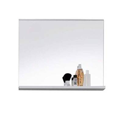 trendteam smart living - Wandspiegel Spiegel - Badezimmer - Mezzo - Aufbaumaß (BxHxT) 60 x 50 x 10 cm - Farbe Weiß - 128040101 von trendteam smart living