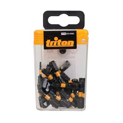 Triton T25-Schraubendrehereinsätze, 25er-Pack, 1 Stück, schwarz, TPTA52516982 von Triton
