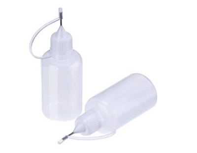 Ultnice Applikator mit Nadelspitze, Kleberflasche, Spitze für präzise Arbeiten, 30 ml, 10er-Packung von ULTNICE