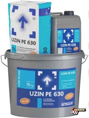 Uzin PE 630 2-K Spezial-Grundierung 16 kg Verbrauch ca. 200-600 g/m², Preis pro Pack von UZIN