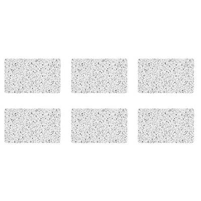 RICOLOR 12087 Frühstücksbrettchen Granit-Optik, HPL, 23,5 x 14,5 cm, granit (6er Pack) von Unbekannt