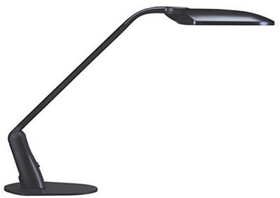 UNILUX Schreibtischlampe Duo LED, blendfrei, schwarz von Unilux