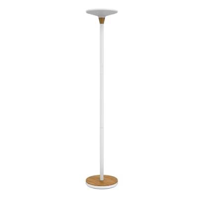 Unilux LED-Deckenfluter BALY BAMBOO weiß-bambus, dimmbar, 44.6 W, 37 kWh, 3000K von Unilux