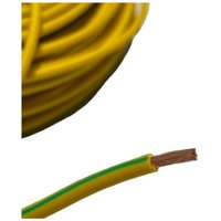 1m Batteriekabel Stromkabel 16 mm² H07V-K Aderleitung Kabel gelb-grün von VAGO- TOOLS