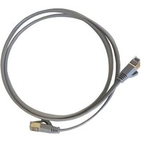 Patchkabel CAT7 Netzwerkkabel lan dsl grau Netzwerk Kabel Ethernet flach 0,5m von VAGO- TOOLS