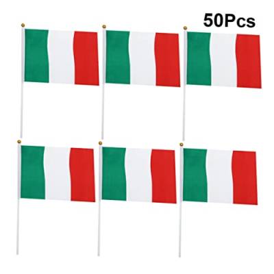 VINTORKY 50 Stück Länderflaggen Auf Stick Miniature Italienische Flaggen Hält Eine Fahne Spanien-flagge Fuß Italien Flagge England-flagge Internationale Flaggen Deutschland Büro Draussen von VINTORKY