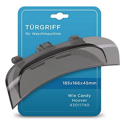 VIOKS Türgriff Handgriff Ersatz für Candy Hoover 43011740 Griff Bullaugengriff Fensterhandgriff Fenstergriff Ersatzgriff für Tür Waschmaschine CSW586DS C1472D3S CSW485DS47 von VIOKS