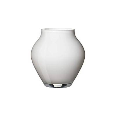 Villeroy und Boch Oronda Mini Vase Arctic Breeze, 12 cm, Glas, Weiß von Villeroy & Boch