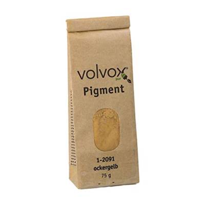 Volvox Farbpigment, 75 g ockergelb von Volvox