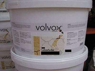 Volvox | Espressivo Lehmfarbe | mont blanc weiß | 2,5 Liter | 20 m² von Volvox