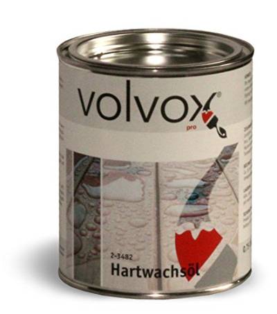 Volvox | pro | Hartwachsöl | Parkettöl | Holzboden | Korkboden | Arbeitsplattenöl | (Inhalt 2,5 Liter) von Volvox