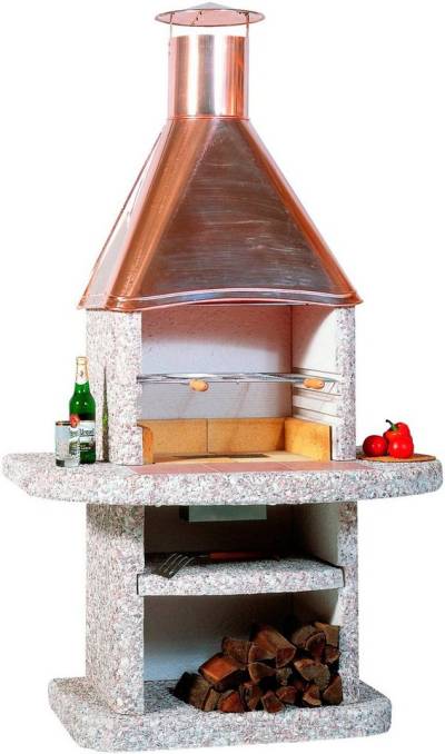 WELLFIRE Grillkamin Avanta, BxTxH: 110x73x192 cm von WELLFIRE