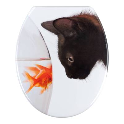 WC-Sitz Fish And Cat von WENKO