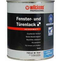 Wilckens - Fenster-und Türenlack seidenmatt, 750ml - weiß von WILCKENS