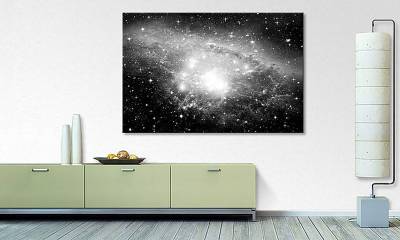 Leinwandbild Galaxy von WandbilderXXL
