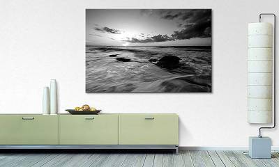 Leinwandbild Ocean Sunset von WandbilderXXL