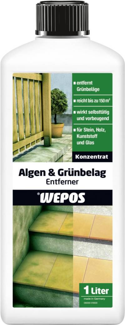 Wepos Algen- und Grünbelagentferner 1 L von Wepos