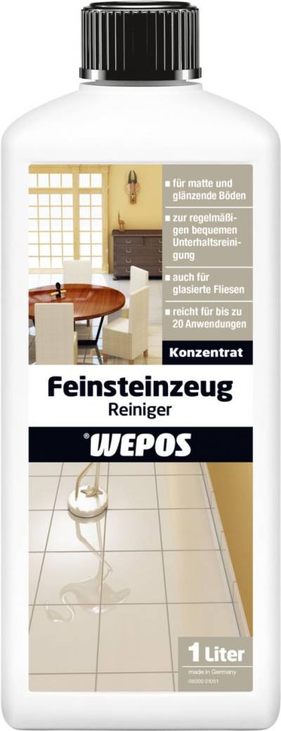 Wepos Feinsteinzeug-Reiniger 1 L von Wepos