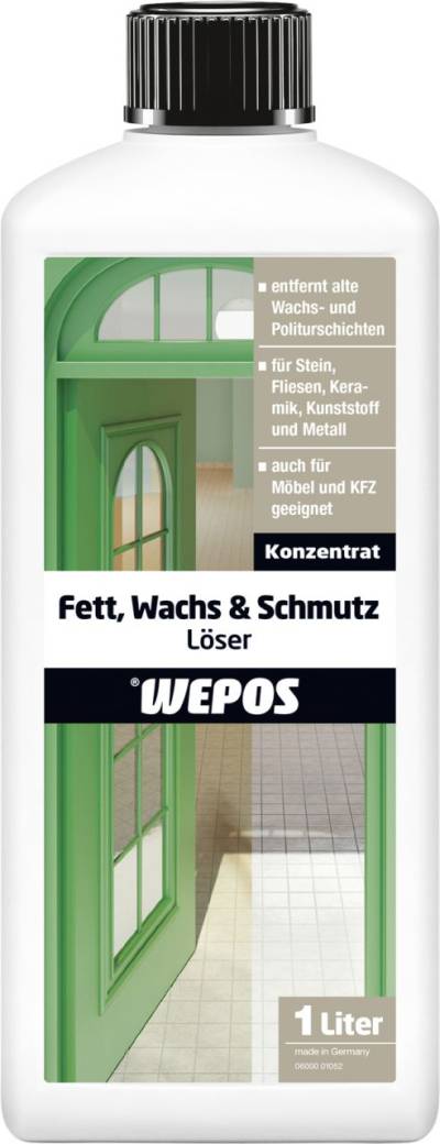 Wepos Fett- Wachs- und Schmutzlöser 1 L von Wepos