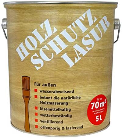 Wilckens Holzschutzlasur Holzschutzmittel 5l (Nussbaum) von Wilckens