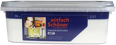 Wilckens Innenwandfarbe matt, 2,5 l, Edel Grau von Wilckens