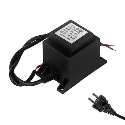 LED Transformator 12V Netzteil AC/AC 15W,IP68 Wasserdicht LED Trafo Transformator für LED-Beleuchtung und Teichpumpen (12V 15W) von XLSBZ