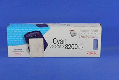 Xerox ColorStix®, Phaser 8200 – Farbwalze Tintenpatrone Cyan (Phaser 8200, 88 x 266 x 50 mm) von Xerox