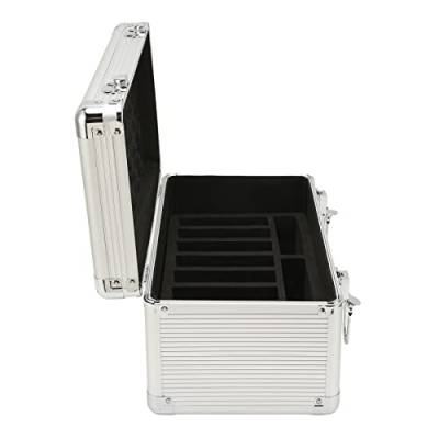 Yctze 3,5 Festplatten-Aufbewahrungsbox HDD-Aufbewahrungsbox-Koffer mit 10 Schächten Externe Festplatten-Tragetasche mit Sicherheitsschloss-Design Box mit 10 Schächten Externe von Yctze