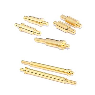 100PCS Spring Loaded Pogo Pin Connector Durch Löcher PCB Single 1A,Height 4.5 mm von Yhloubb