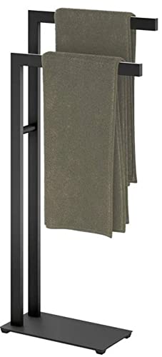 LINEA towel stand, Black rubber feet von ZACK