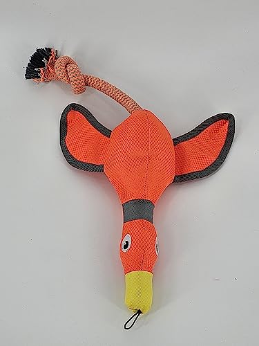 ZAMIBO Plüschtier Ente und Seil, 48 cm, Orange von ZAMIBO
