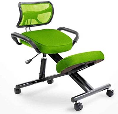 ZENFEKU Ergonomische Rückenlehne, ergonomischer Haltungsrahmen, Bürohocker, Stuhl, Sitz, Gesundheitsschreibtisch und Stuhl von ZENFEKU
