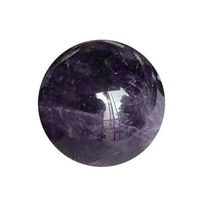 ZXCVWWE 1pc heilende purpurrote Stein-natürliche Amethyst-Quarz-Kugel-hübsche Kristallkugel T0i3 2cm für Hauptdekoration-Geschenk-Sammlung von ZXCVWWE