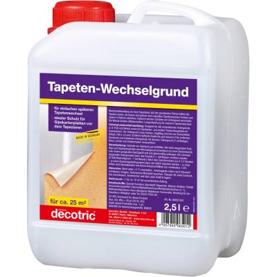 Decotric Tapeten-Wechselgrund 2,5 l von decotric