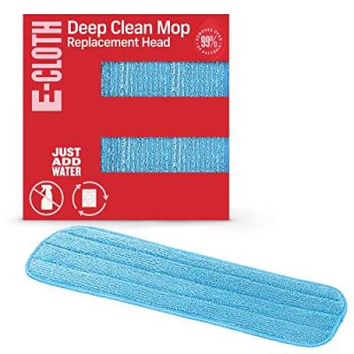 E-Cloth Deep Clean Ersatzkopf Mikrofaser-Wischmopp, Feuchtwischkopf – 1 Packung, New Version von e-cloth