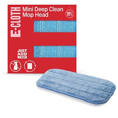 E-Cloth Deep Clean Wischmoppkopf Mikrofaser-Wischmopp, Mini-Mopp-Kopf, 1 Stück, New Version von e-cloth